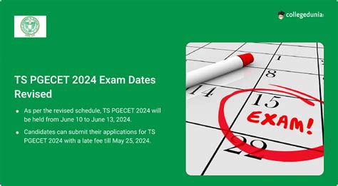 TS PGECET 2024 Exam Dates (Revised), Check Registration Dates, Admit.